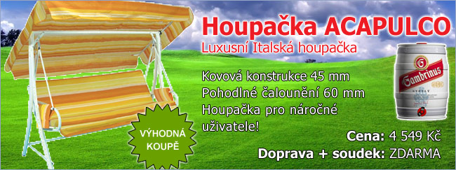 Zahradní houpačka ACAPULCO + SOUDEK