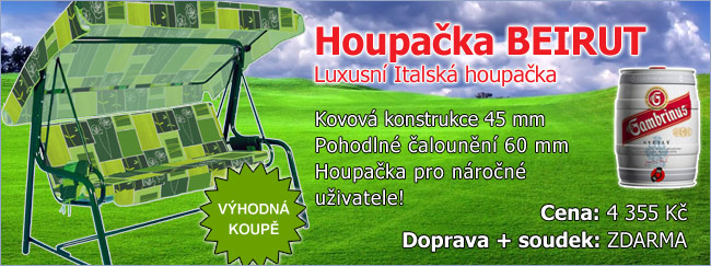 Zahradní houpačka BEIRUT + SOUDEK
