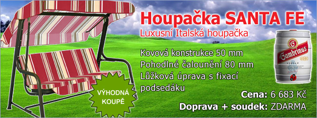 Zahradní houpačka SANTA FE + SOUDEK