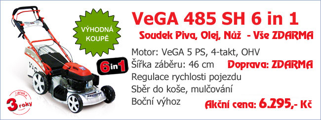 VeGA 485 SH 6in1 motorová sekačka s pojezdem