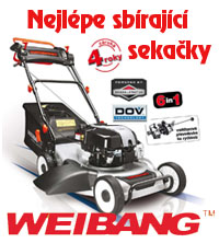 WEIBANG - nejlépe sbírající sekačky