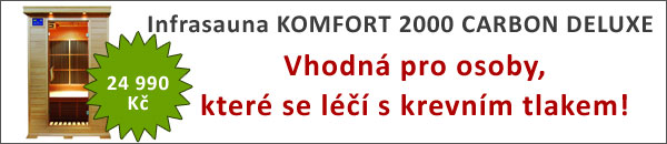 Infrasauna KOMFORT 2000 CARBON DELUXE