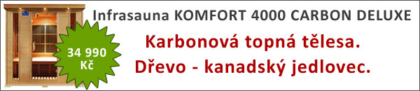 Infrasauna KOMFORT 4000 CARBON DELUXE