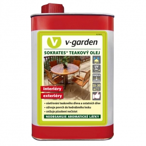 Teak olej V-Garden Sokrates 0,6 l