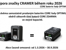 CRAMER KIT 2+1 CORE400 82V 5,5Ah