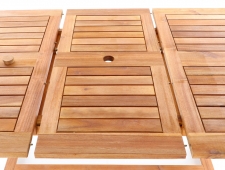 Dřevěný zahradní nábytek LOSANE SET 6 
