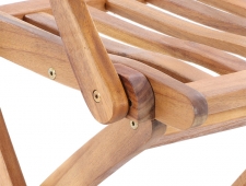 Dřevěná skládací stolová sestava WEEKEND 4