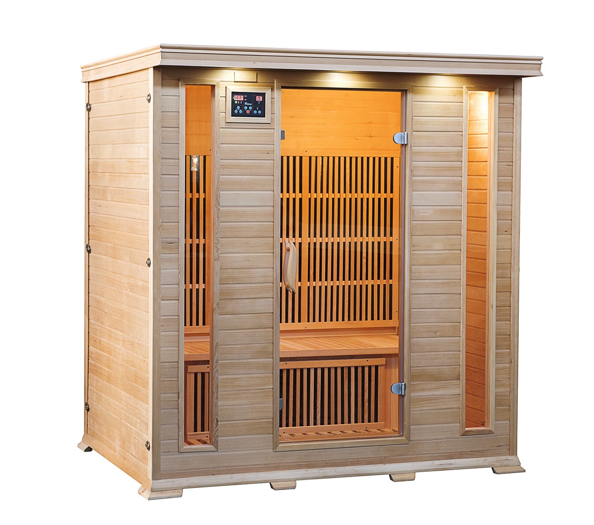 HEALTHLAND DeLUXE 4004 Carbon rohová infrasauna