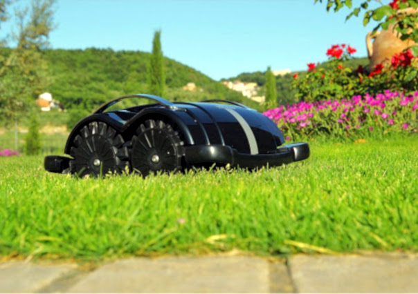 Chytrá zahrada 200m2 - automatická robotická sekačka bez nutnosti instalace a bez vodiče