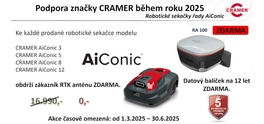 Akce na roboty Cramer