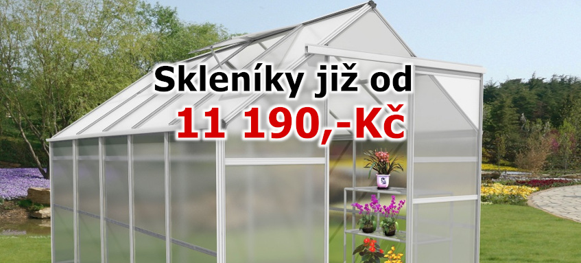 skleníky -30%